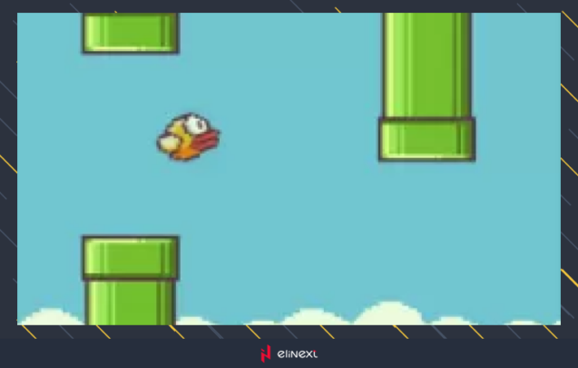 The endless Flappy Bird game