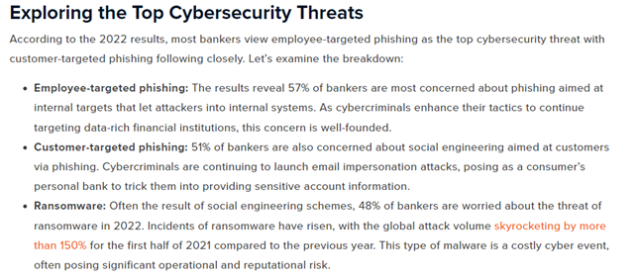 The U.S. government identifies the most popular banking scams 1 The U.S. government identifies the most popular banking scams 1