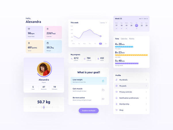 Fitness and Workout App by Elinext Fitness and Workout App by Elinext