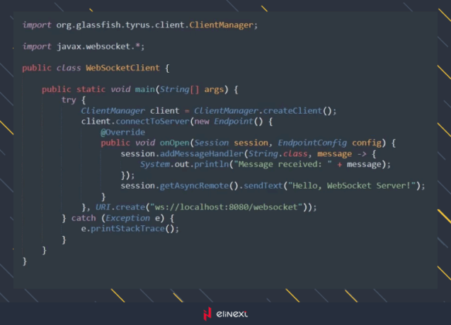 Creating a WebSocket Client
