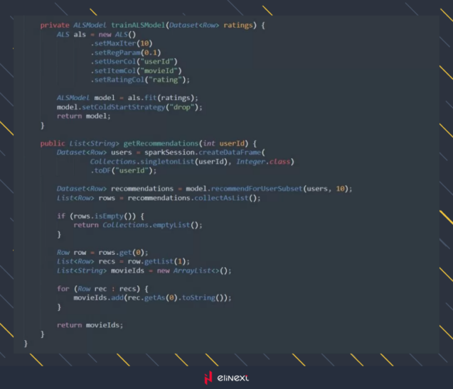 Implement the Recommendation Service 1