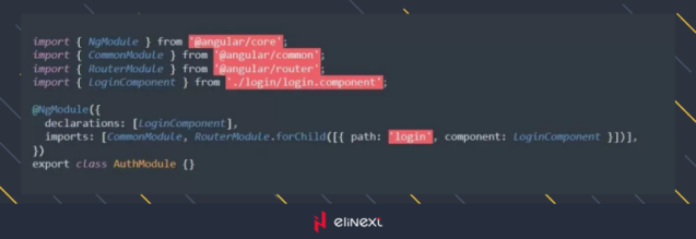 Bootstrap and Expose Module in `auth.module.ts`