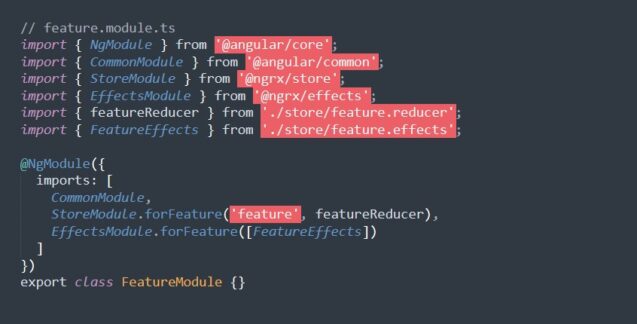 Feature Module Example