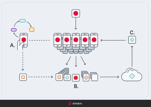 Centralized federated learning